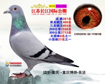 江苏长江决赛281名
