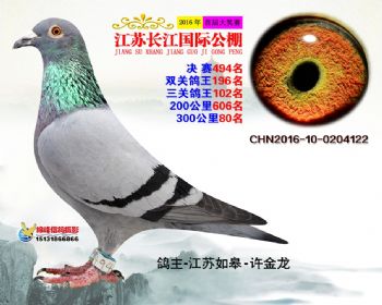 江苏长江决赛494名