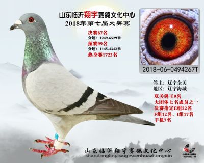 山东翔宇决赛67名