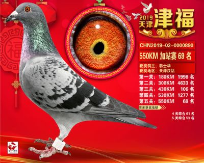 天津津福加站賽69名