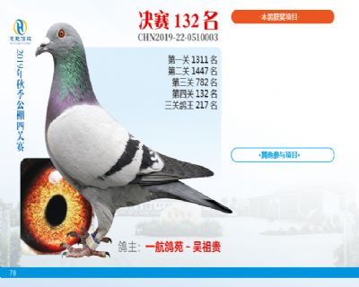 威力慧能决赛132名