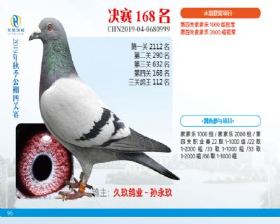 威力慧能决赛168名