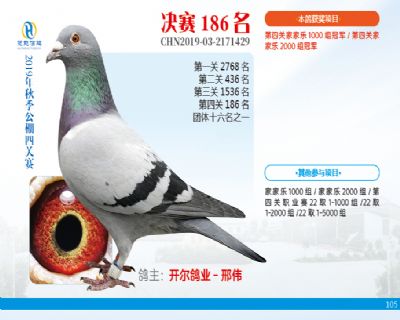 威力慧能决赛186名