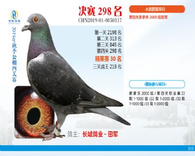 威力慧能决赛298名