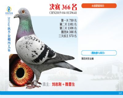 威力慧能决赛366名