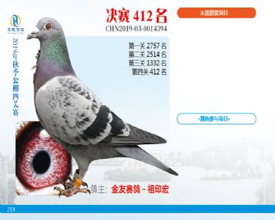 威力慧能决赛412名