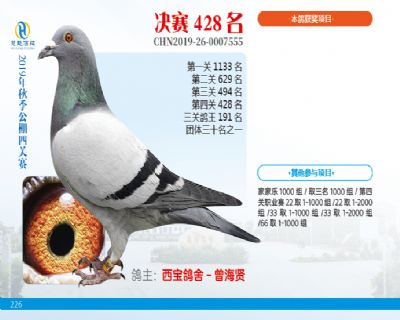 威力慧能决赛428名
