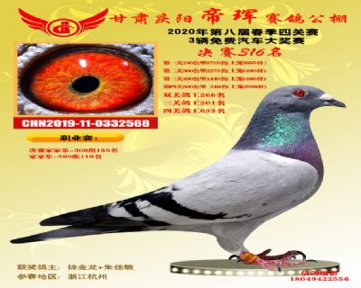甘肃帝珲决赛316名