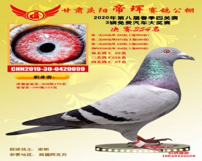 甘肃帝珲决赛354名