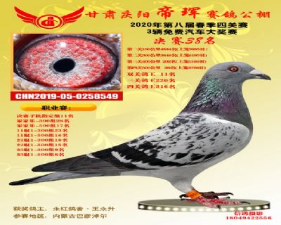 甘肃帝珲决赛38名