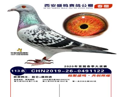 西安盛鸣决赛113名