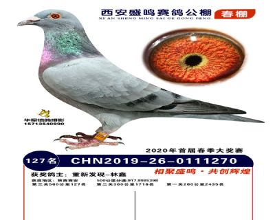 西安盛鸣决赛127名