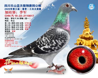 藍天傲翔加站賽季軍