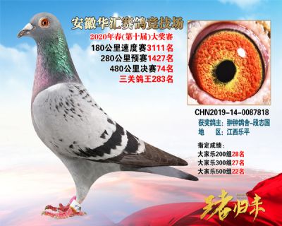 安徽華匯決賽74名