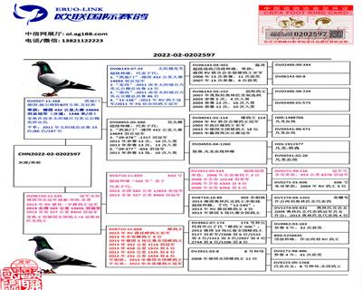 赠送鸽血统书