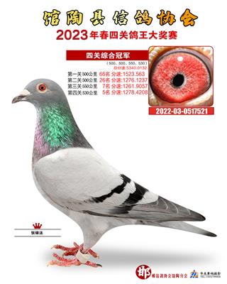 2023年春四關綜合冠軍