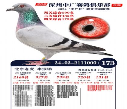 中廣杯173名