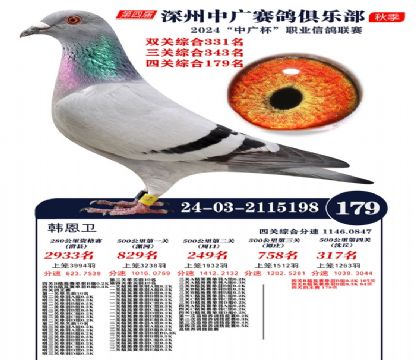中廣杯179名