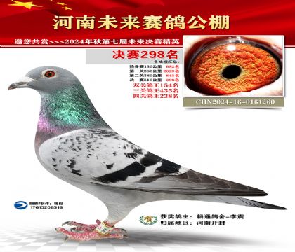 河南未来决赛298名