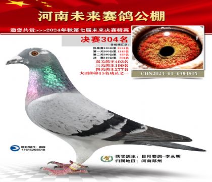 河南未来决赛304名