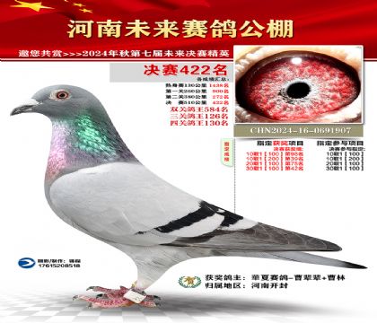 河南未来决赛422名