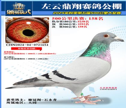 左云鼎翔决赛158名