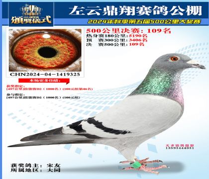 左云鼎翔决赛109名