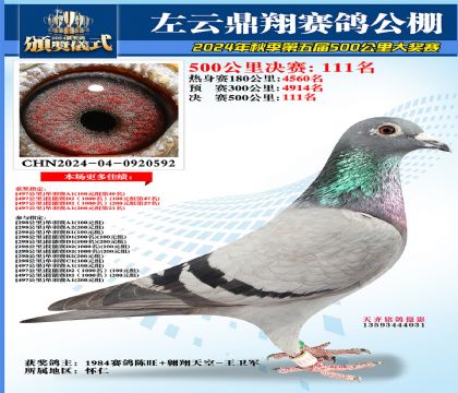 左云鼎翔决赛111名