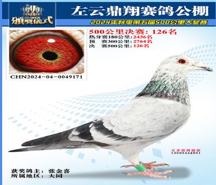 左云鼎翔决赛126名