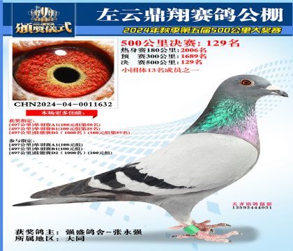 左云鼎翔决赛129名
