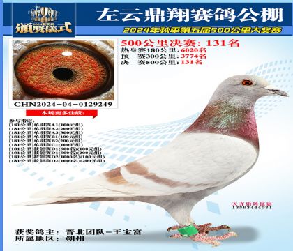 左云鼎翔决赛131名