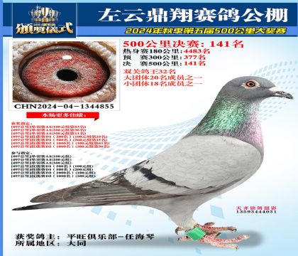 左云鼎翔决赛141名