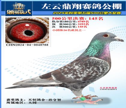 左云鼎翔决赛145名