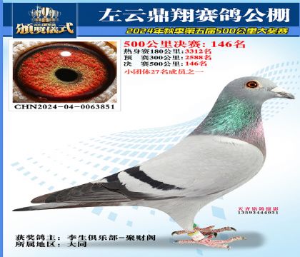 左云鼎翔决赛146名