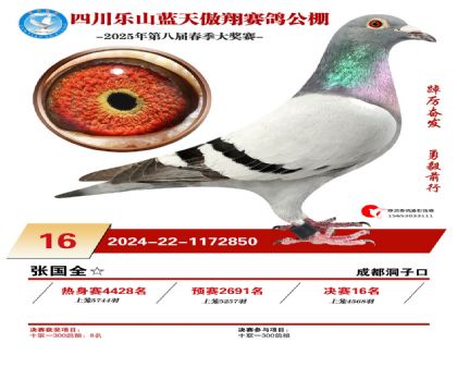 四川藍(lán)天傲翔決賽16名
