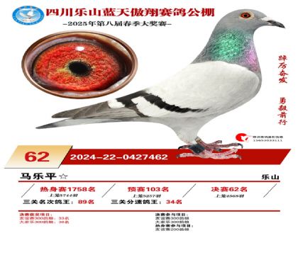 四川藍(lán)天傲翔決賽62名
