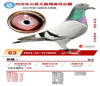 四川藍(lán)天傲翔決賽63名
