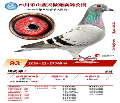 四川藍(lán)天傲翔決賽93名