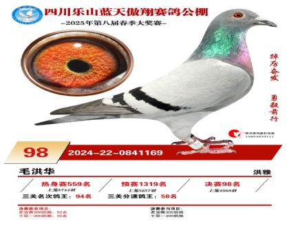 四川藍(lán)天傲翔決賽98名