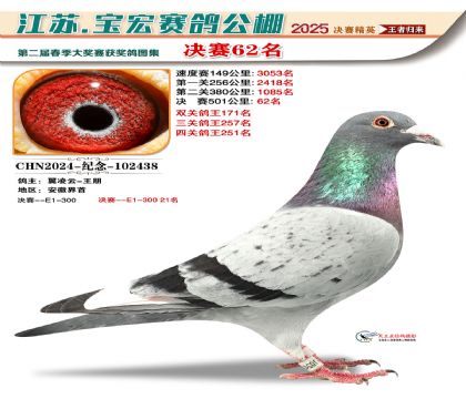 寶宏春棚決賽62名