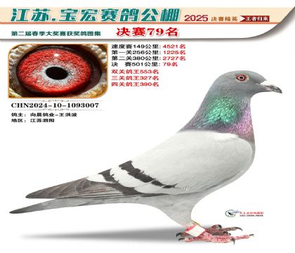 寶宏春棚決賽79名