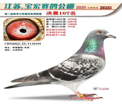 寶宏春棚決賽107名