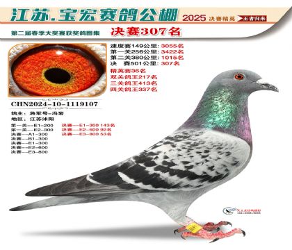 寶宏春棚決賽307名