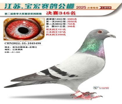 寶宏春棚決賽346名