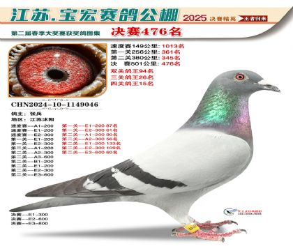 寶宏春棚決賽476名