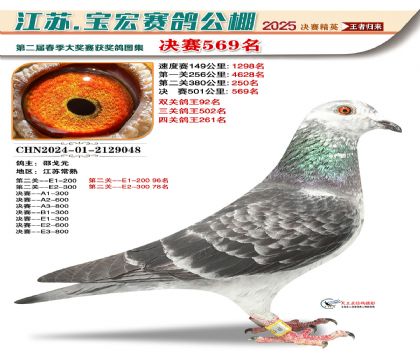 寶宏春棚決賽569名