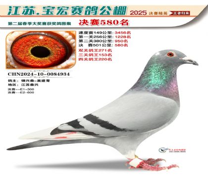 寶宏春棚決賽580名
