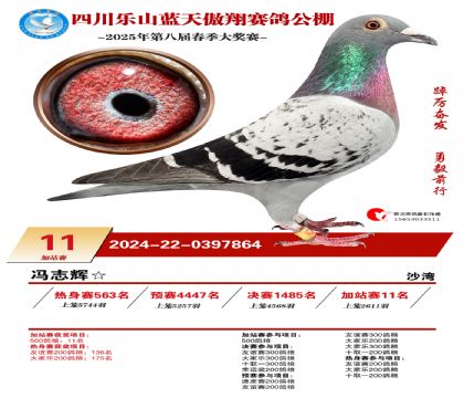 四川藍天傲翔加站賽11名