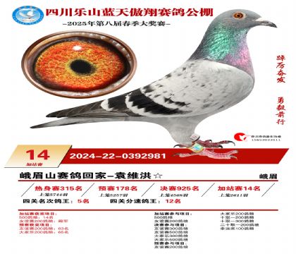 四川藍天傲翔加站賽14名