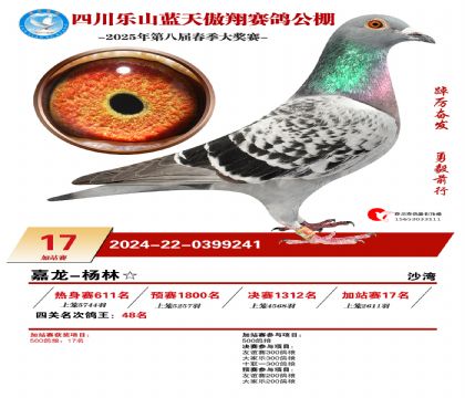 四川藍天傲翔加站賽17名